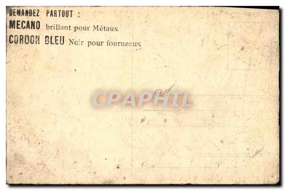 Último jantar (A Ceia) — Leonardo da Vinci — A. Fusetto, editor Milão - Verso