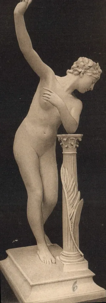 Statue der Unsterblichkeit — Paul de Vigne (1843-1901) — Musée de Bruxelles - Vorderseite