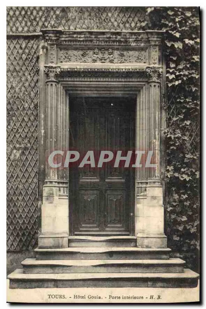 Tours - Hotel Gouis - Porta interna - H. B. - Frente