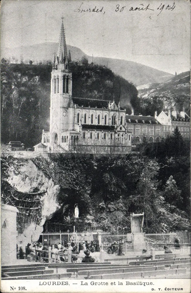 LOURDES — A Gruta e a Basílica — D. T. EDITOR, Número 108 - Frente