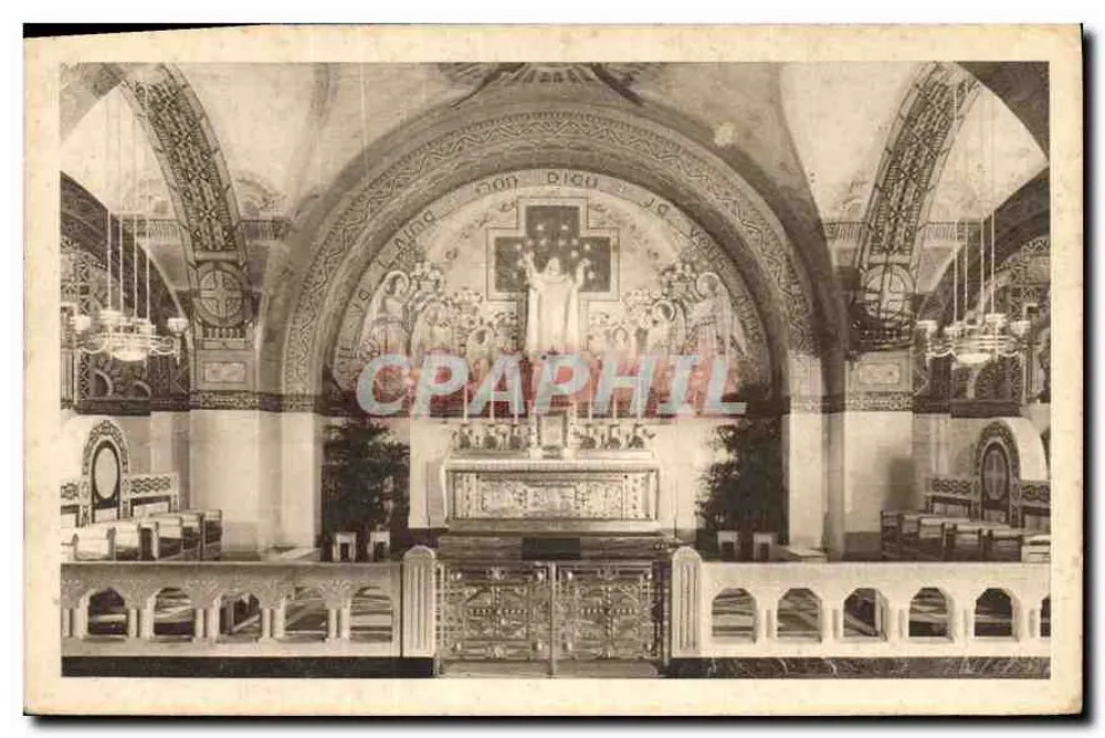 A Basílica de Lisieux — O Coro — Reprodução Proibida — Drager-Paris - Frente