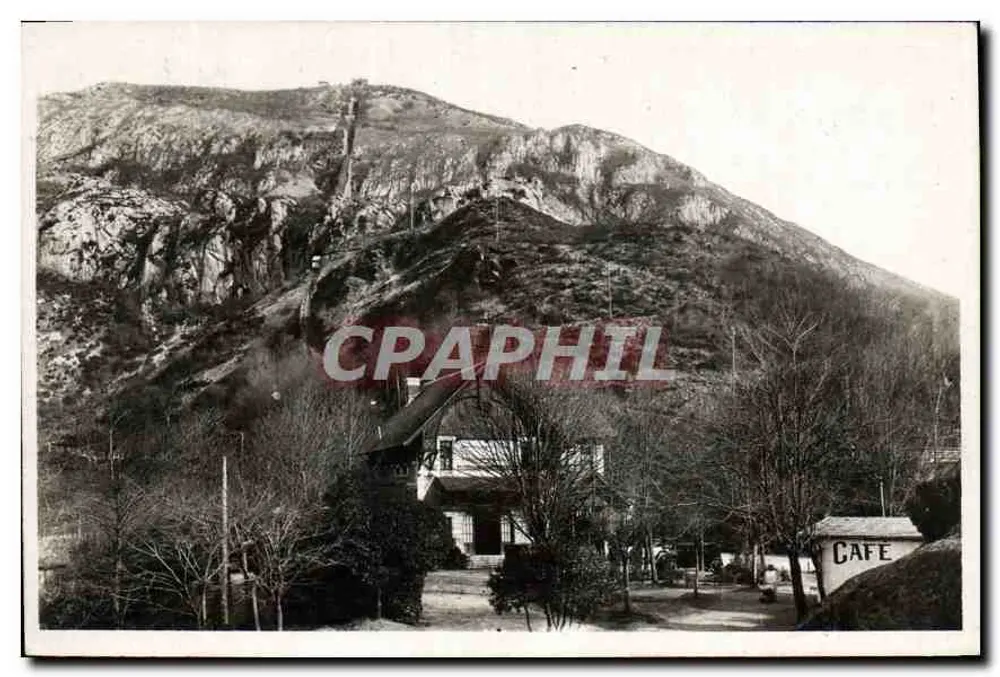 Funicolare del Pic du Jer — Stazione del Bas P.D. — Edizione P. DOUCET Lourdes - Recto