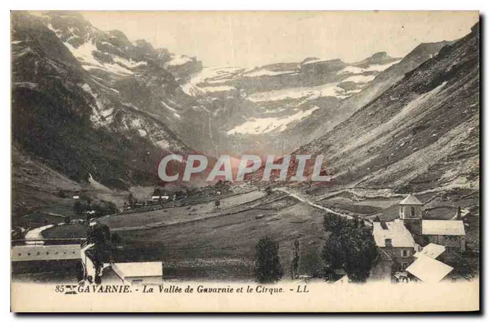 Gavarnie — Die Gavarnie-Tal und der Cirque — LL - Vorderseite