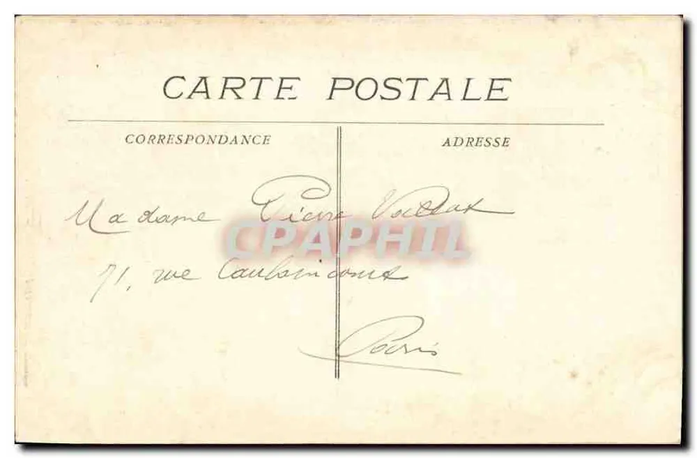 Lourdes (Hautes Pyrénées) — Eingang zum Calvary — Verlag L. 03 - Rückseite