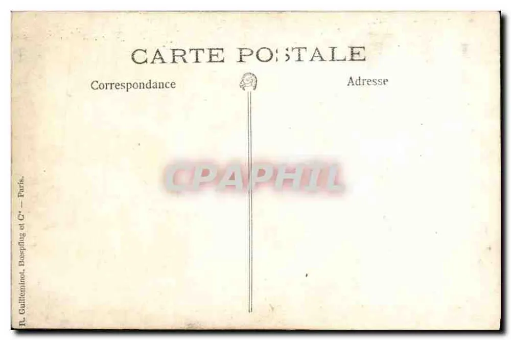 Familie — Fotostudio — R. Guilletminot, Dasspbug en Cie, Parijs - Achterkant
