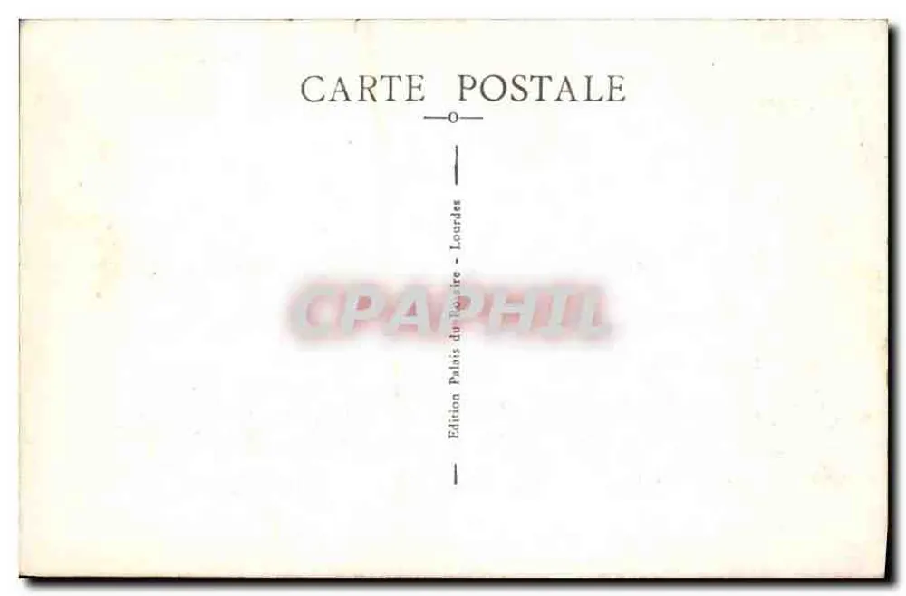 Lourdes — Entrada da Esplanade — P.D. n°74 - Verso