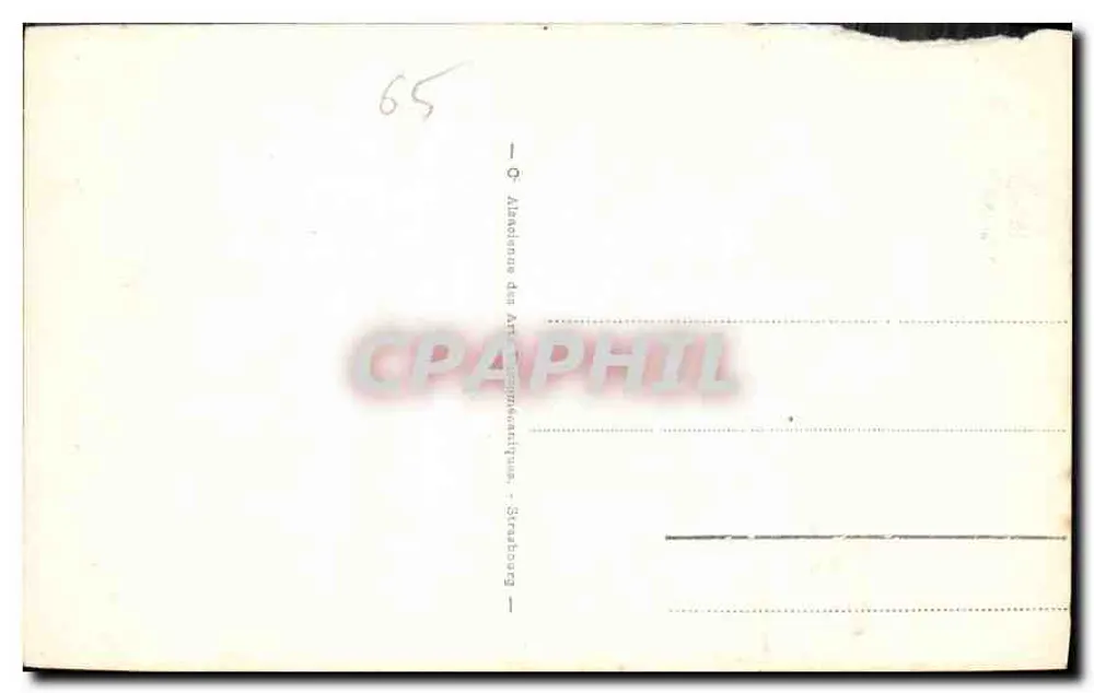 Lourdes - Aparecida da Virgem — edição Strasbourg, n° 172 - Verso