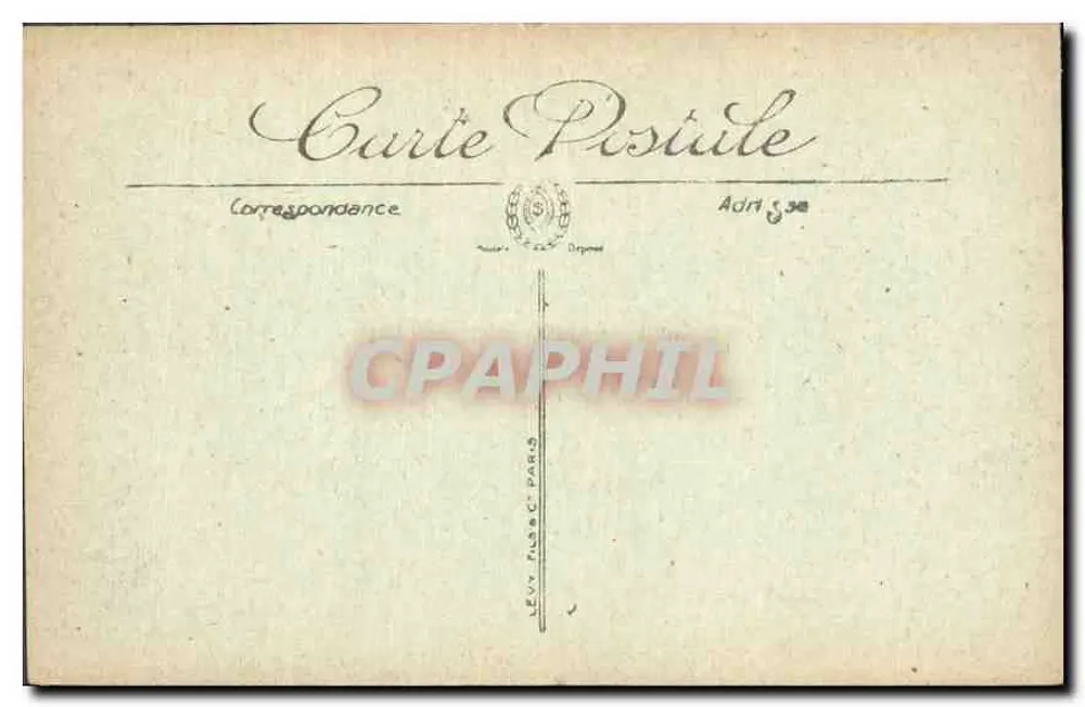 Lourdes — Le Calvaire — 11. Station — Jesus mit der Kreuzeslast — LL. - Rückseite