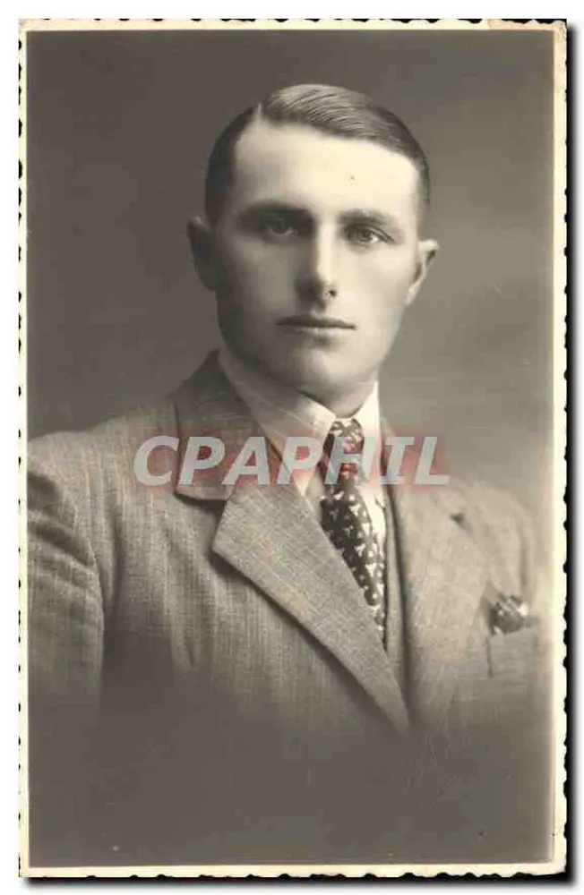 Retrato de um homem — editor desconhecido, número de série não visível - Frente