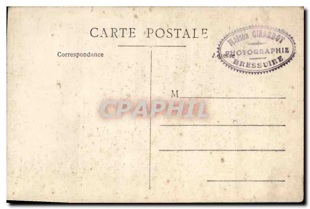 Familie — Innenporträt — Maison Girardot, Pressouire - Rückseite