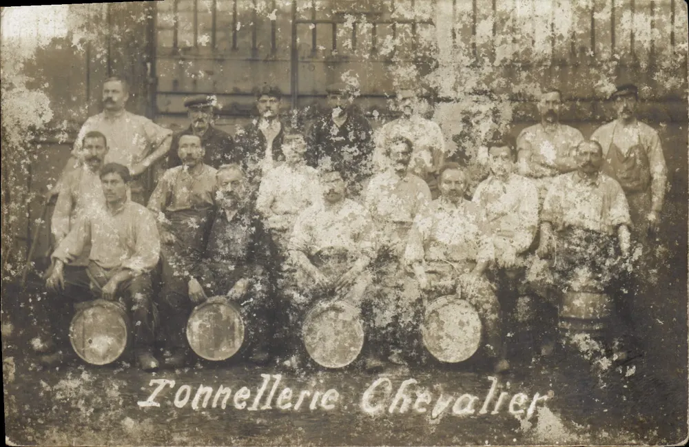 Zonnellerie Chevalier — fotografia de equipe — editor desconhecido - Frente