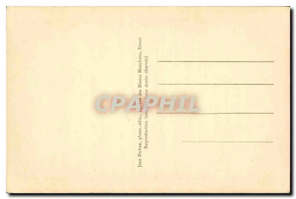 Das Gericht des Letzten Tages — Doppelseitiges Gemälde — Musée de Douai - Rückseite