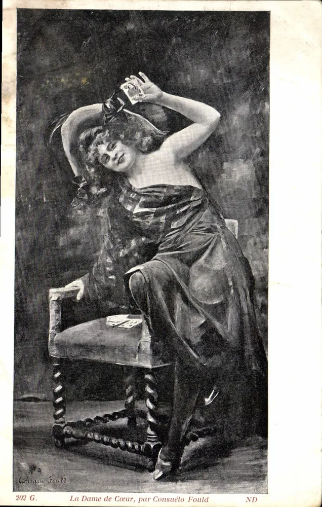 Die Dame von Herzen — von Consuéléo Fould — Ausgabe ND - Vorderseite