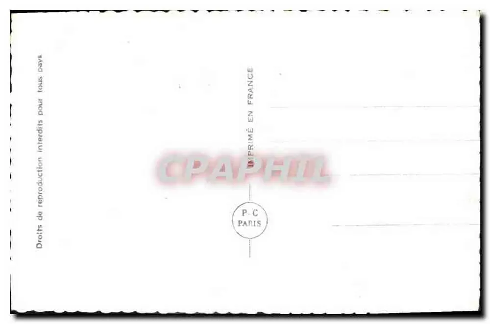 Jovem marinheiro em uniforme — souvenir — P-C Paris n° 5018½ - Verso