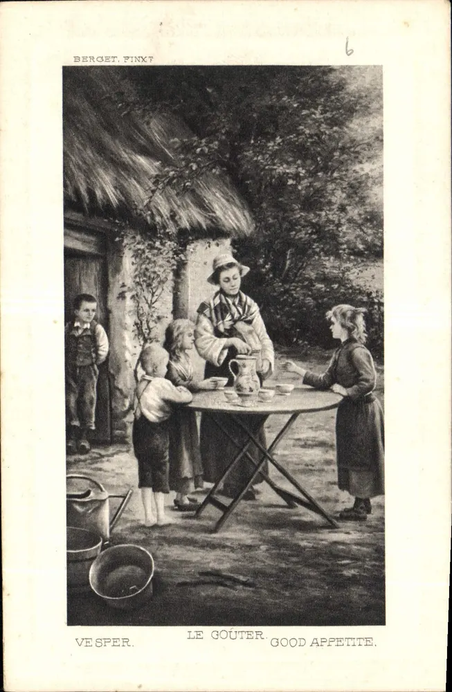 Le Gouter — cena de vida — Berget, Pinkt, n°6 - Frente