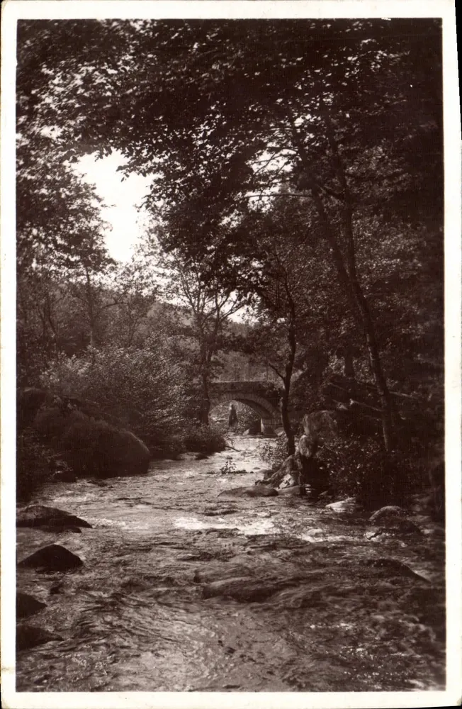 Brücke von Chevreuril — Kloster la Pierre-qui-Vire — Verlag: Kunstausgabe des Klosters la Pierre-qui-Vire - Vorderseite