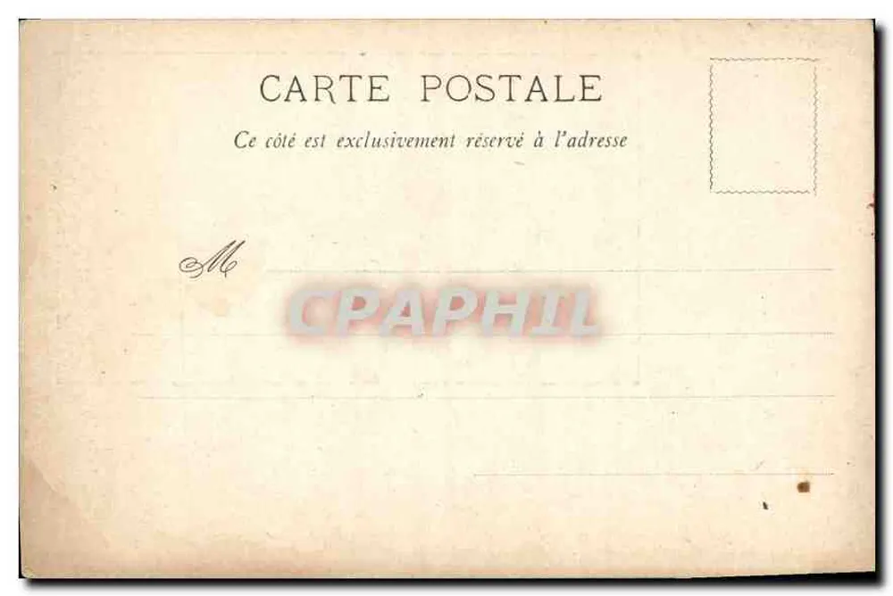 Criança em traje de festa — segurando um lenço — carta postal - Verso