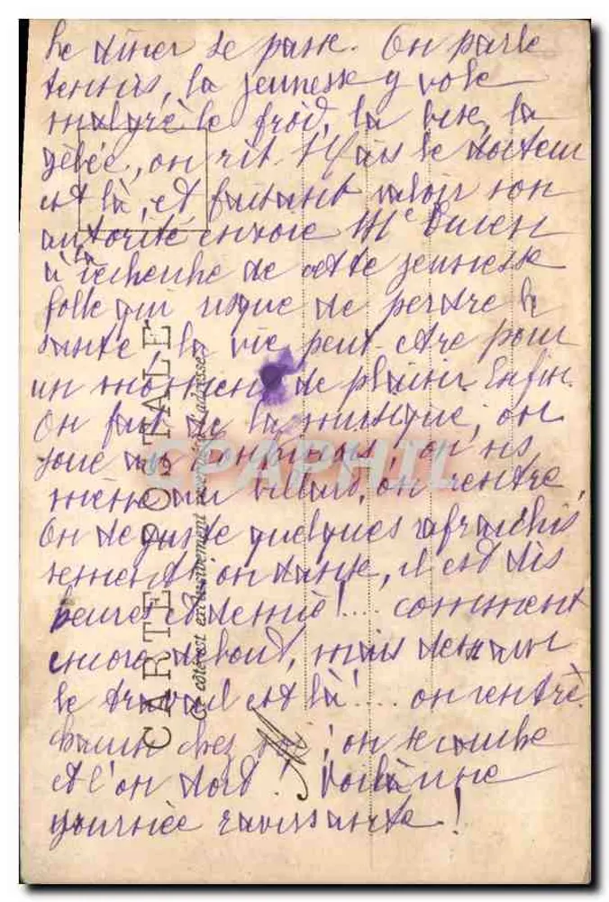Gute Schwestern — Thema: Nonnen, die einen Kranken pflegen — Verlag: C. P. A. (Nr. 3031) - Rückseite