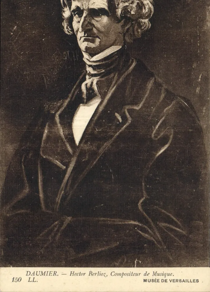 Hector Berlioz — Komponist — DAUMIER — Musée de Versailles - Vorderseite