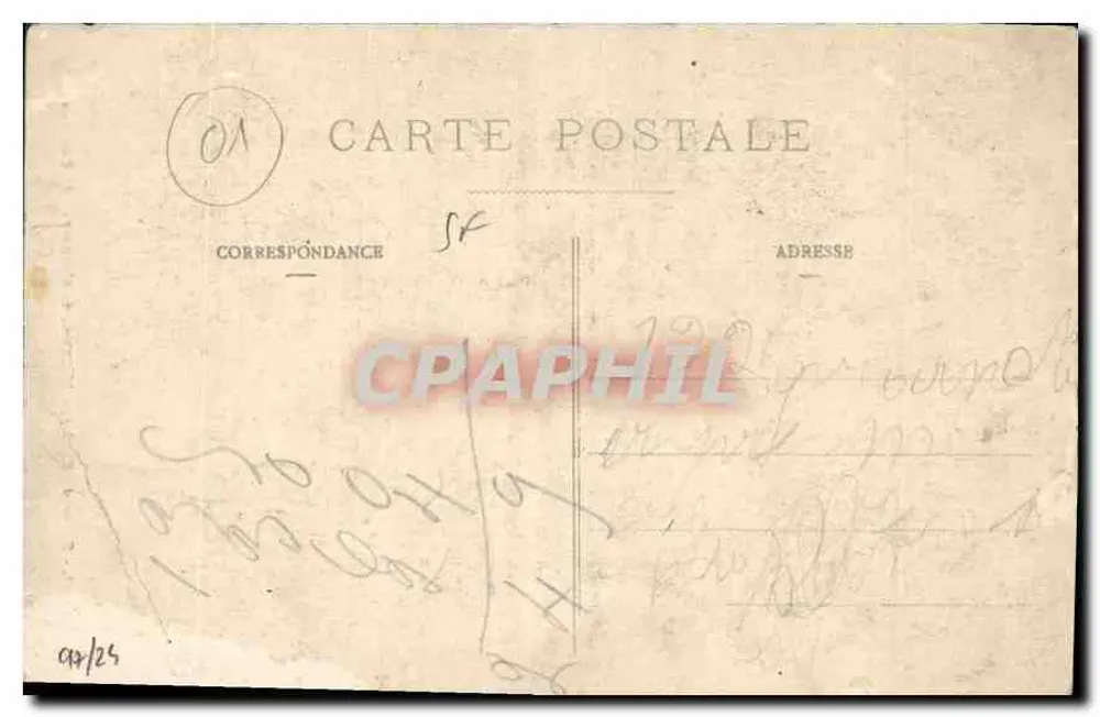 Igreja de BROU - Mausoléu de Marguerite de Bourbon — B. Ferrand, editor, 41, Rue Centrale, Bourg (Ain) - Verso