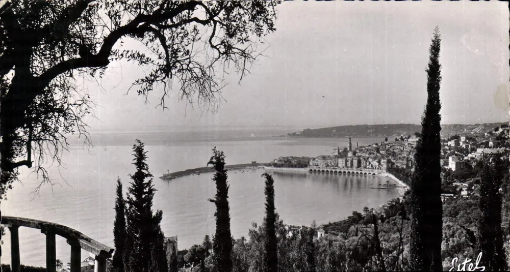 Vista geral das Colombières — Cagnes-sur-Mer — editor Sitel - Frente