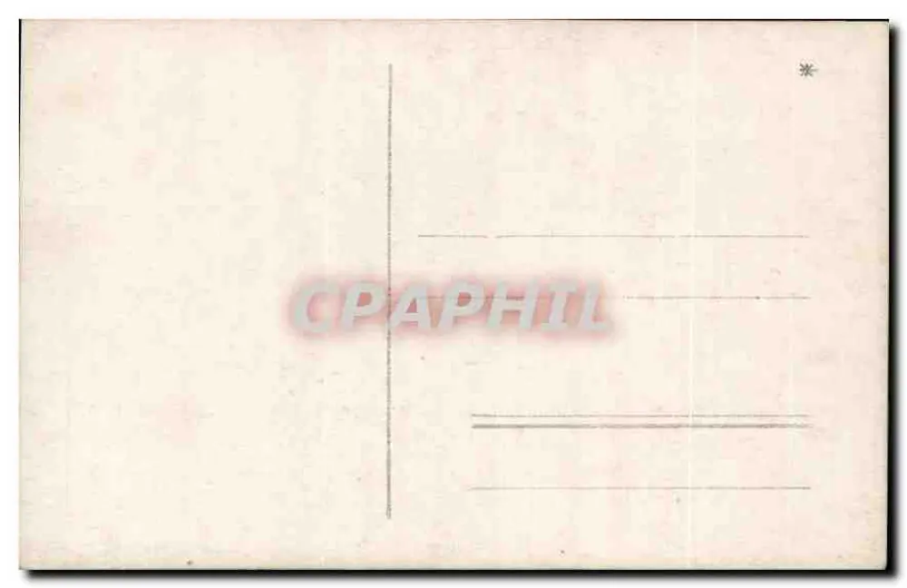 Homem em traje e chapéu — pose ao ar livre — carta postal anônima - Verso