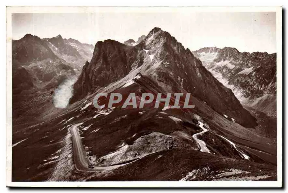 Col do Tourmalet (alt. 2461 m.) — Os Pirineus — Foto Quinauaut, Lourdes - Frente