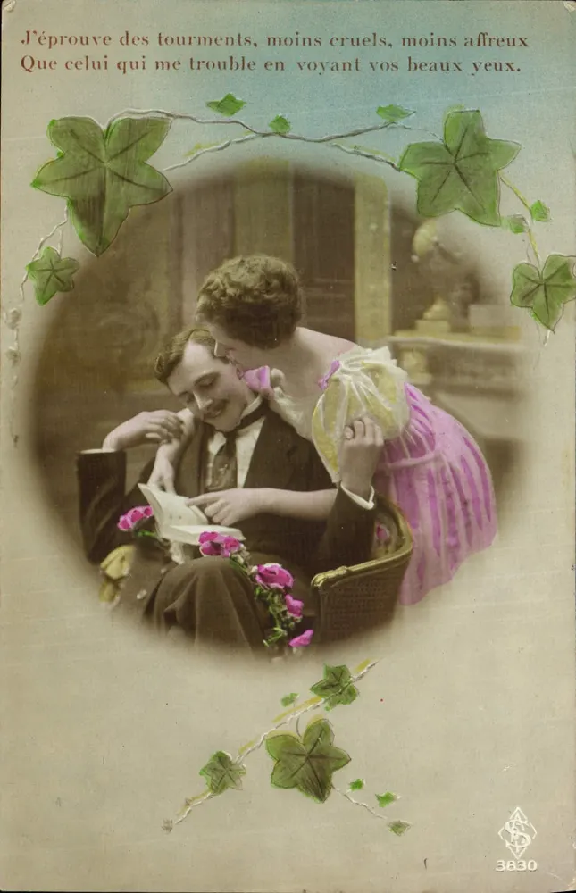 Amor — Poema Romântico — Editor A.S.S. n° 3830 - Frente