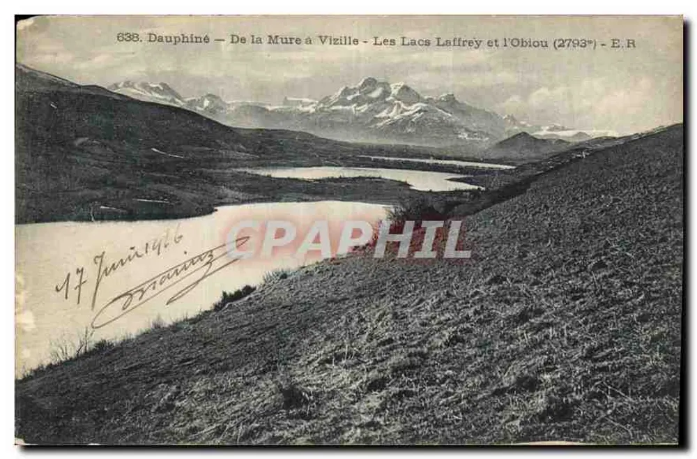 Dauphiné — Von La Mure nach Vizille — Seen Laffrey und Obiou (2793m) — E.R. n°638 - Vorderseite