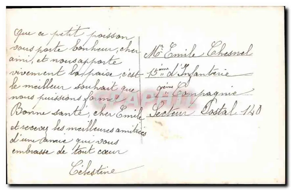 Mulher segurando um peixe — Primeiro de Abril — editor anônimo, n° 775 - Verso