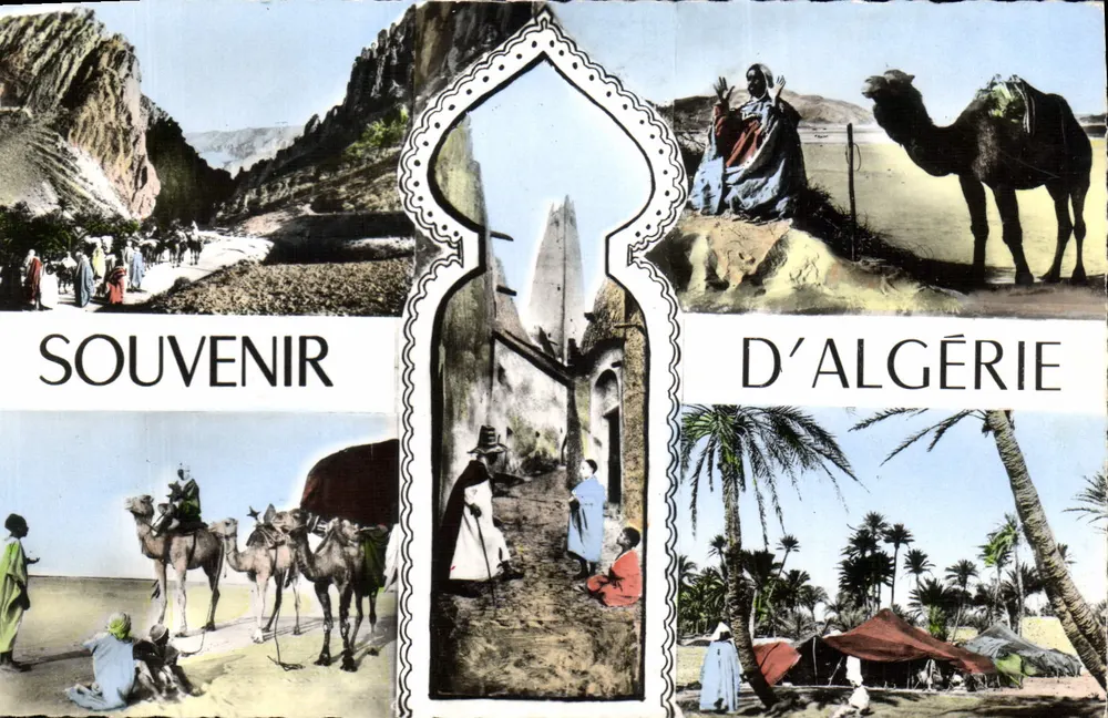 Cenas de vida e paisagens — Argélia — Lembrete da Argélia — Imp. Macon (S.-e.-L.) - Frente