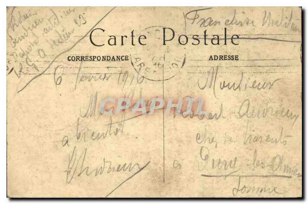 Paris — O Trocadéro — Construído para a Exposição de 1878 por Davioud e Bourdais — M.J. — n° 508 - Verso