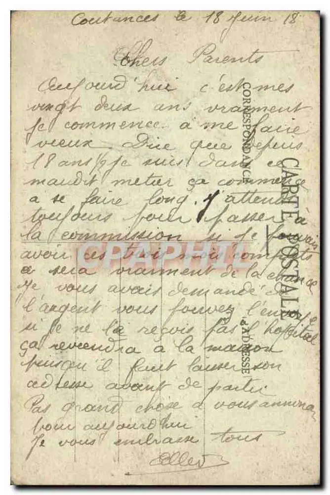 Rouen — Der Schmetterling im Jardin des Plantes — C. V. 280 - Rückseite