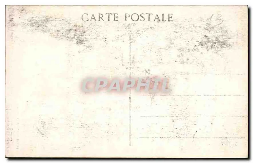 Marseille - Basílica de Nossa Senhora da Guarda (1864) — edição especial da 'Bassophil' — n° XXI - Verso