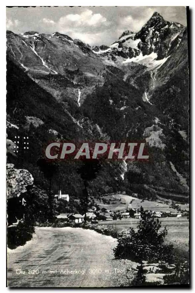 ओल्ज़ 820 मीटर से अचरकोगेल 3010 मीटर, टाइरोल — अज्ञात प्रकाशक, श्रृंखला संख्या अदृश्य - आगे