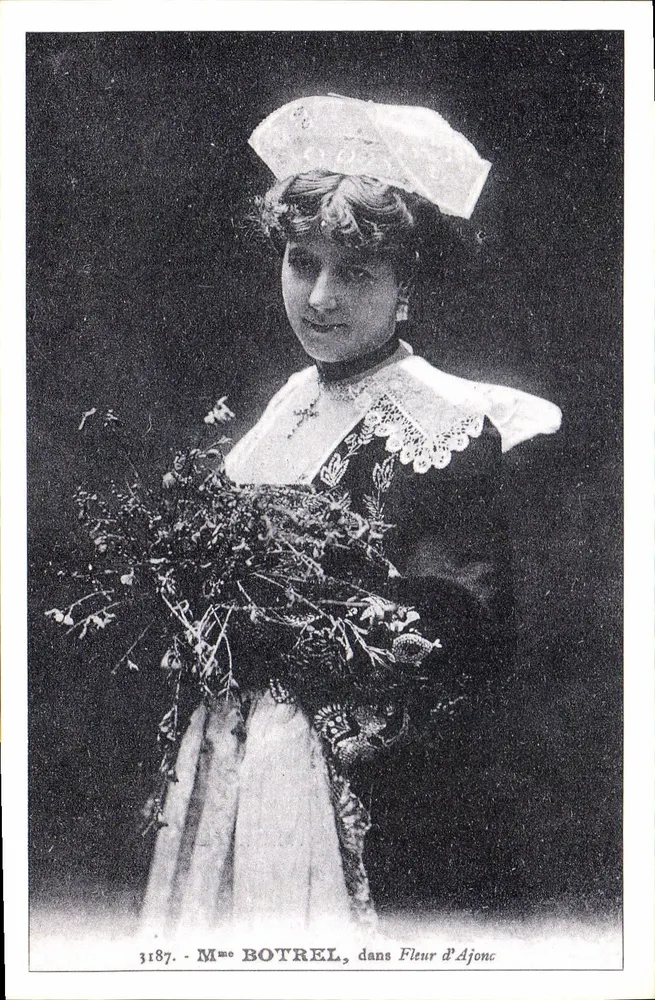Madame Botrel — na Festa das Margaridas — Editor: SA Bretagne - Frente