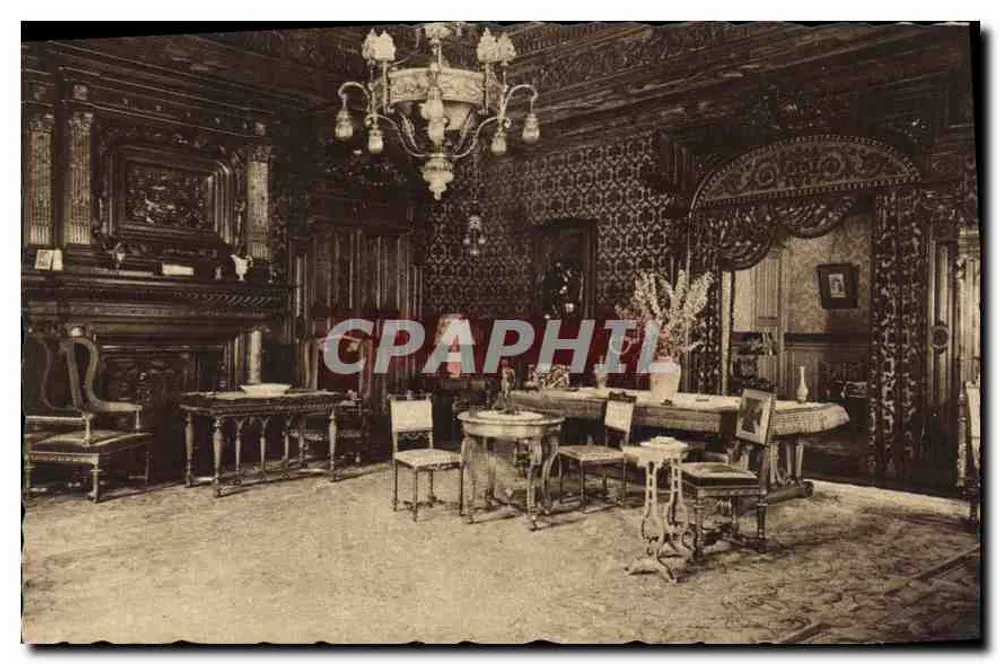 Innenraum eines reich verzierten Salons — Verlag L.M. - Edition Radio-Normandie, Nr. 2 - Vorderseite