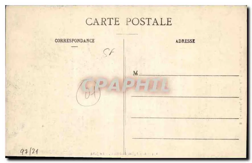 Igreja de BROU - O Jubé — B. Ferrand, editor, n° 153 - Verso