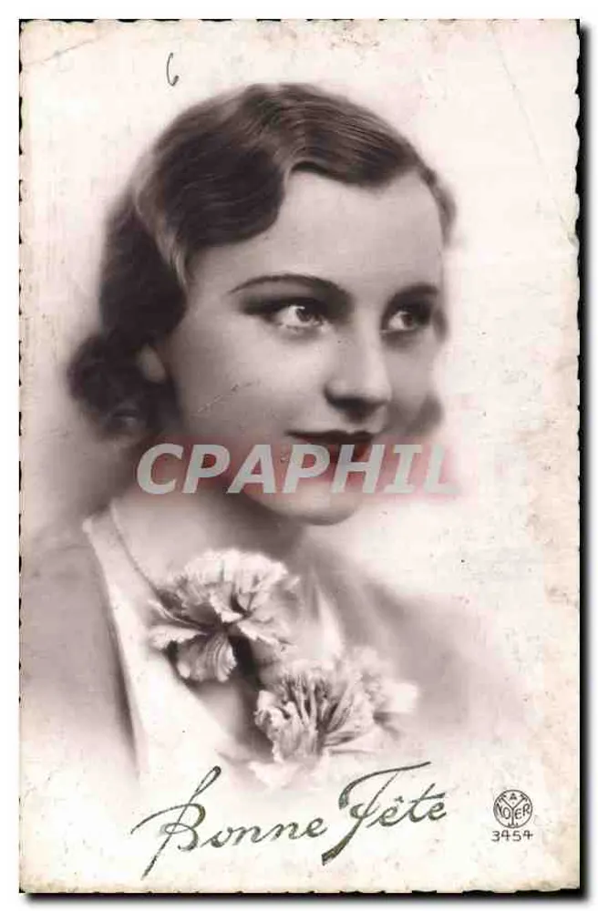 Junge Frau — Portrait — NOEP 3454 - Vorderseite