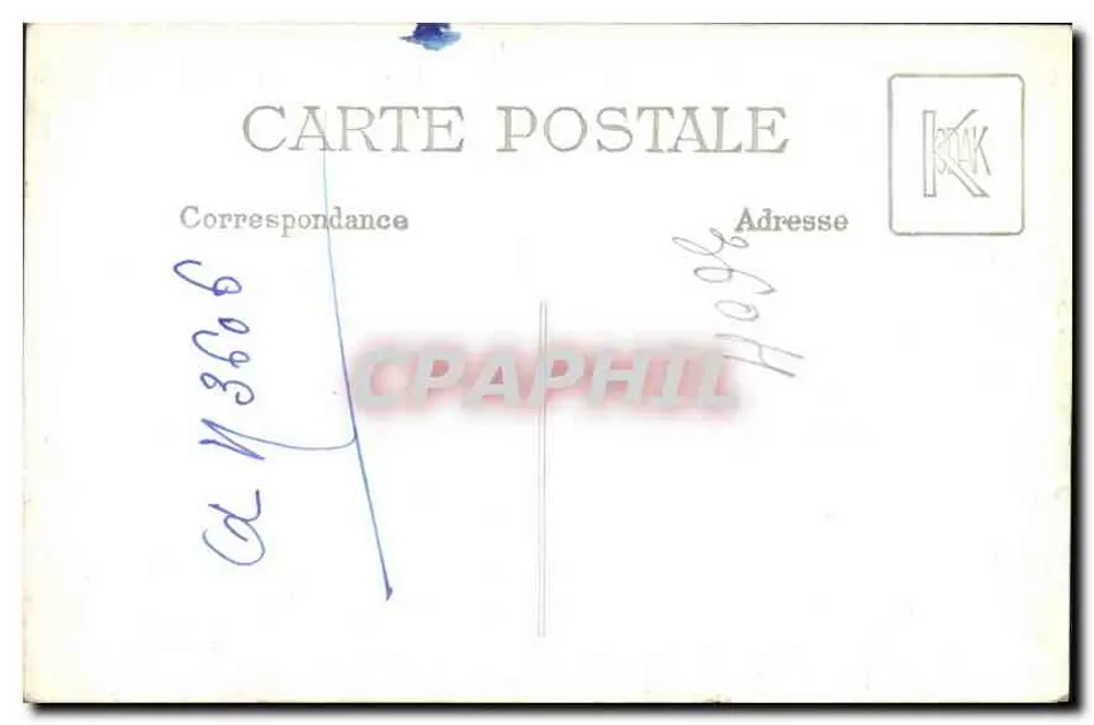 Mulher jovem sorridente — retrato — editor KOLK, n° 9606 - Verso