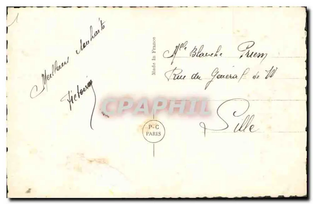 Viva Santa Catarina — editor P-C Paris, n° 4180 - Verso