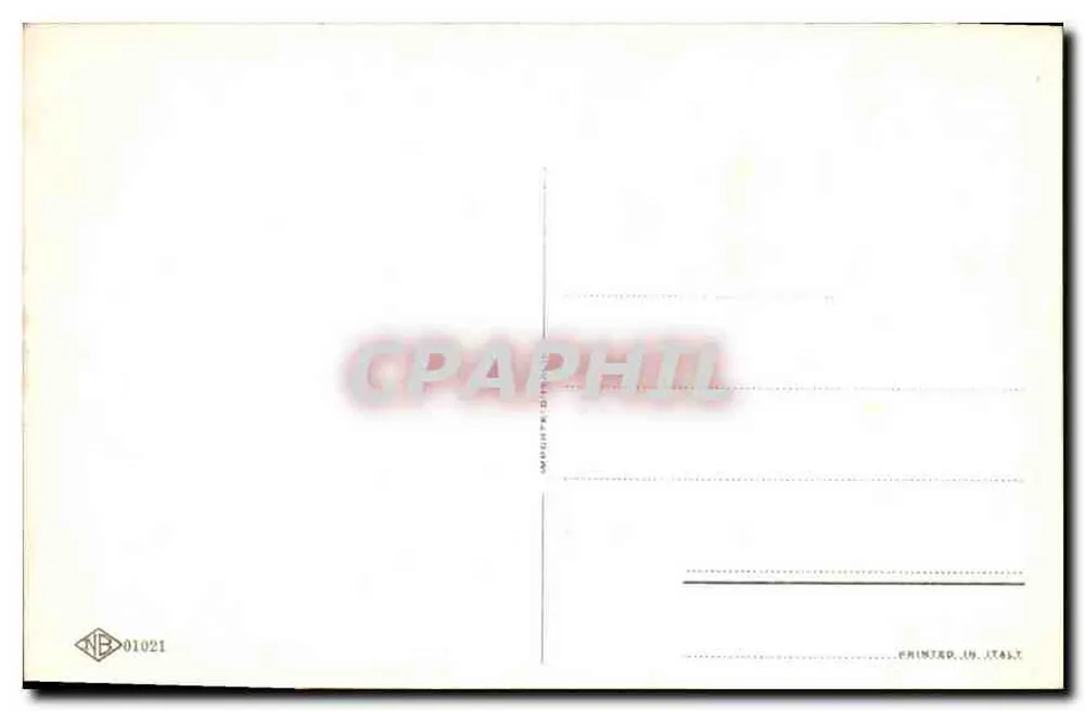 Nossa Senhora da Natividade — cena religiosa — editor NB, n° 01021 - Verso