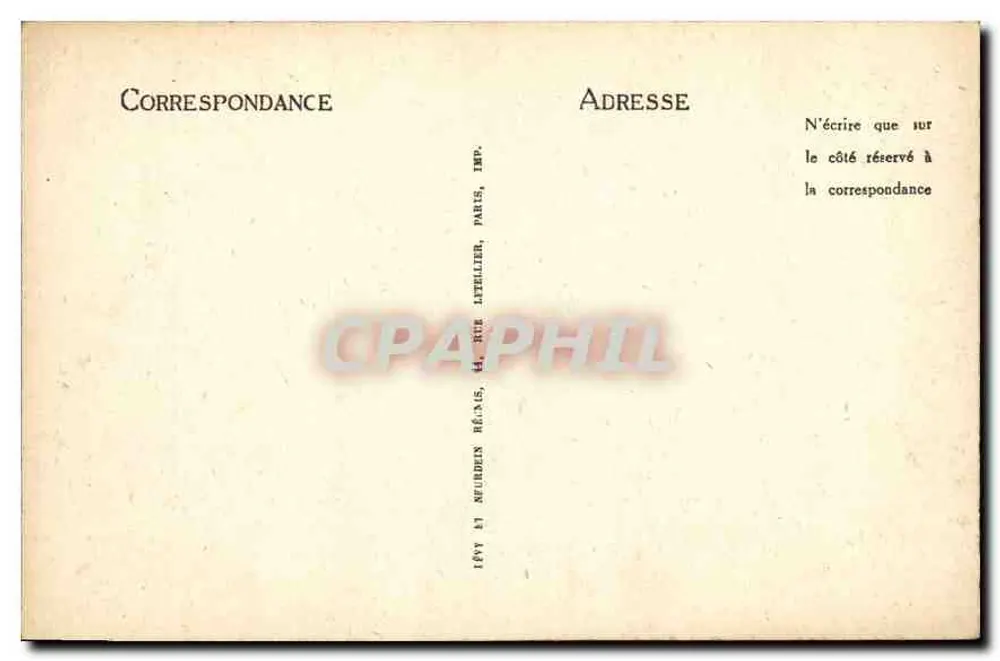 Die Einnahme von Orléans durch Joan of Arc — J.-E. Leneuve — Imp. Neurdein & Cie, Paris - Rückseite
