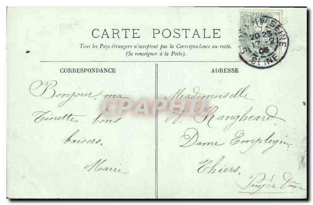 Castelo de Chantilly — A Capela — LL. - Verso