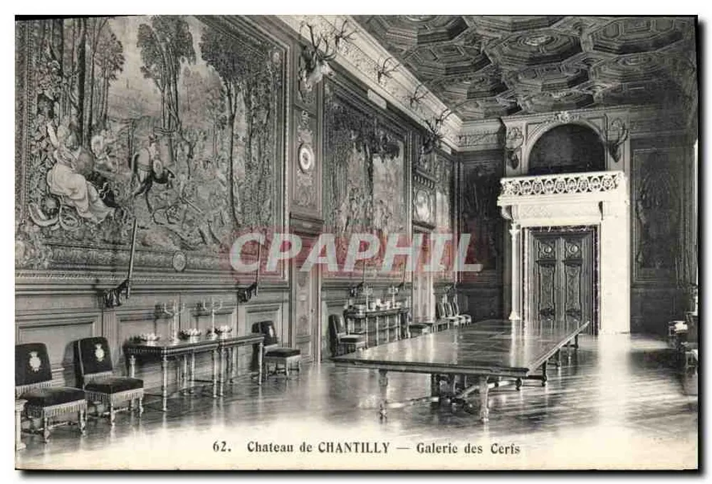 Schloss Chantilly — Galerie der Rehe - Vorderseite