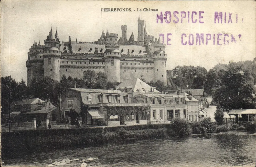 PierreFonds - O Castelo — editora impr. Méries Écunies de Mance - Frente