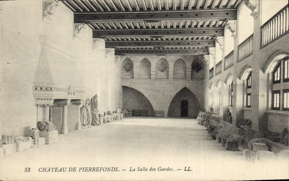 Schloss Pierrefonds — Die Wachstube — LL. — N° 53 - Vorderseite