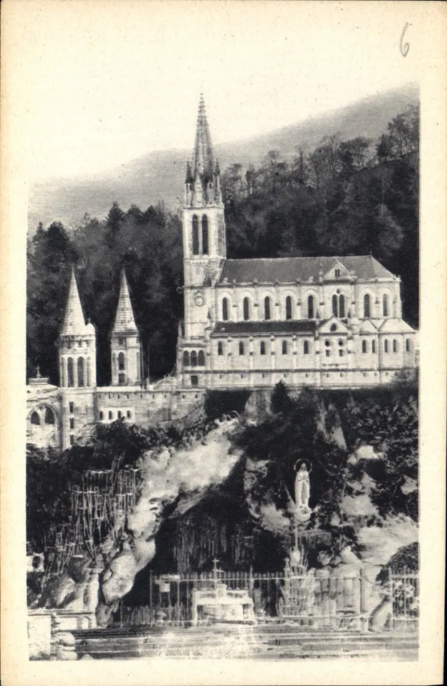 Lourdes — A Gruta e a Basílica — Edit. do Pariés do Rosário - Frente
