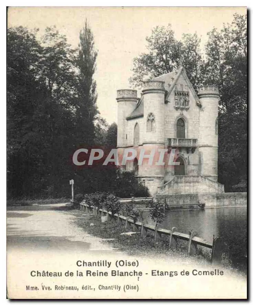 Castelo da Rainha Branca - Lagoas de Comelle — Mme. Vve. Robineau, editora, Chantilly (Oise) - Frente