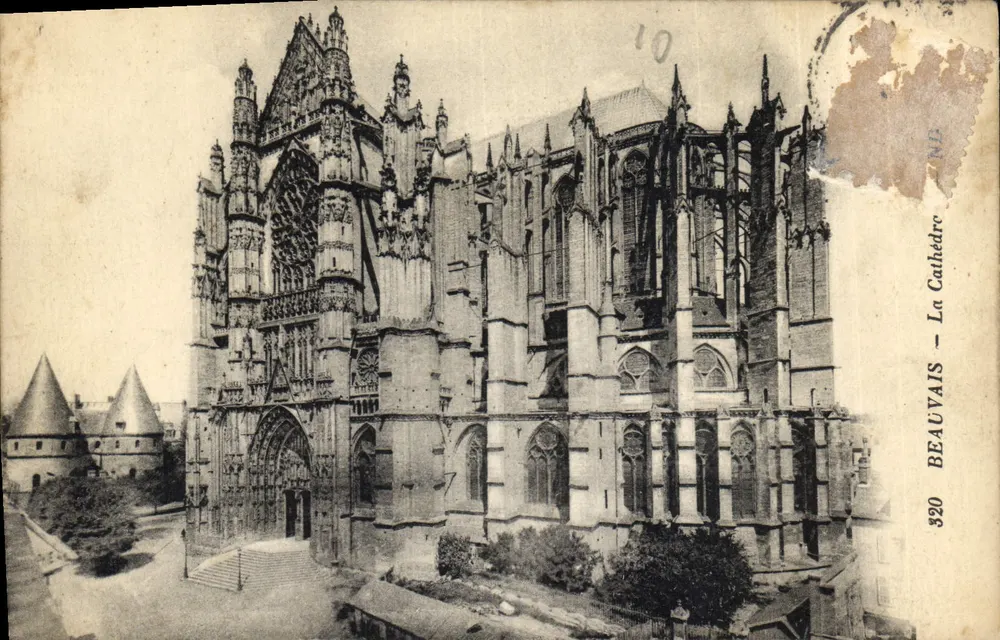Beauvais — A Catedral — editor Lévy et Seurin, n° 8320 - Frente